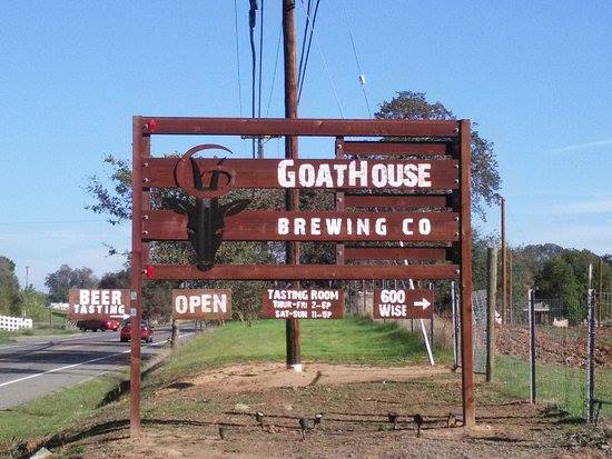 Goathouse Brewing Sign