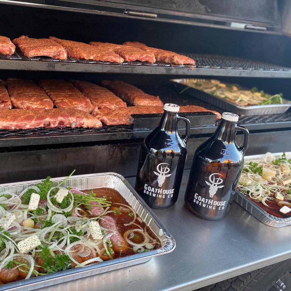 BBQ and Beer at Goathouse Brewing